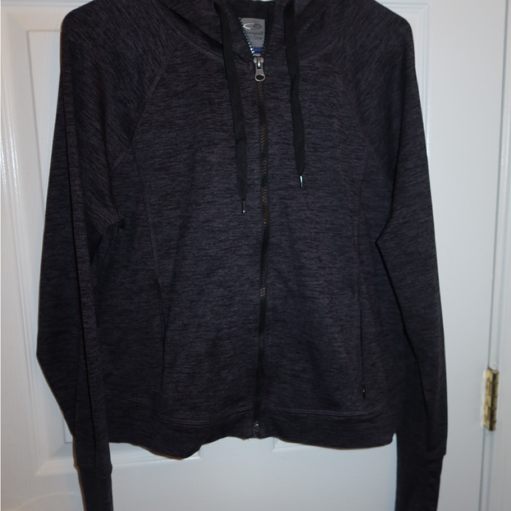 Champion Charcoal Zip-Up Hoodie
